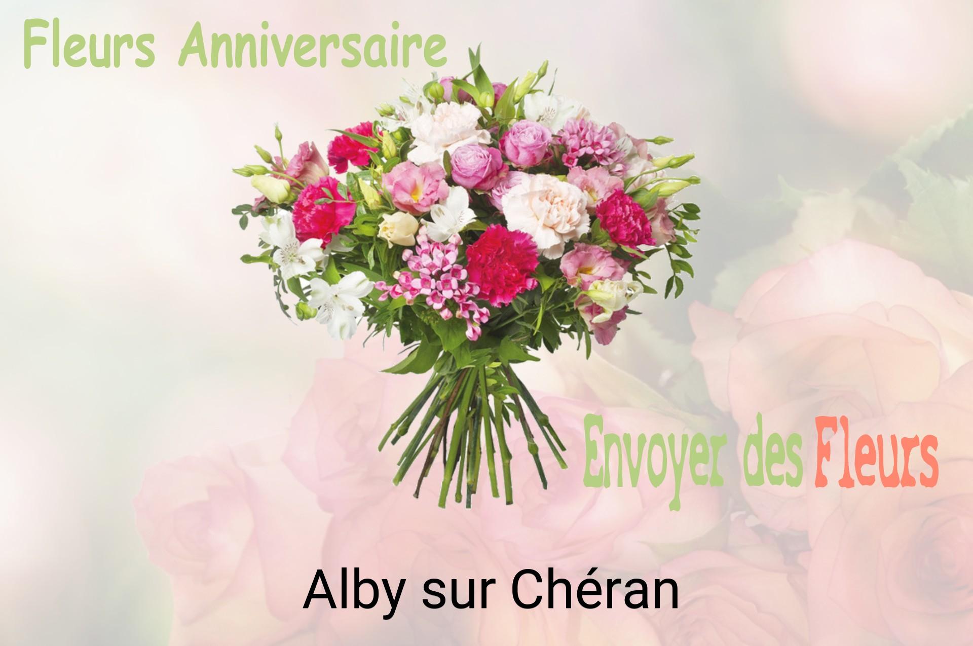 Bouquet de fleurs d’anniversaire livré à Alby-sur-Chéran