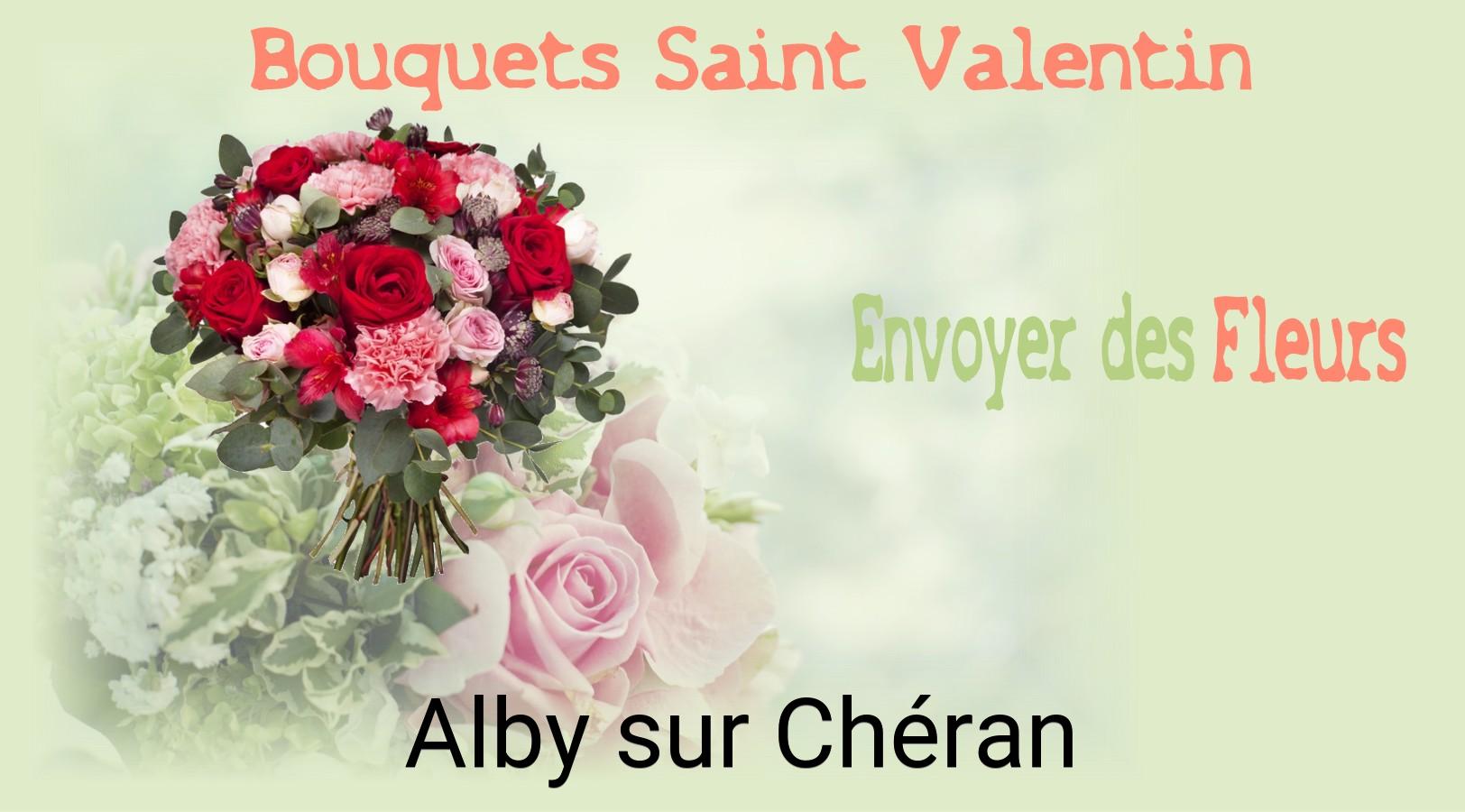 Roses de Saint-Valentin livrées à Alby-sur-Chéran
